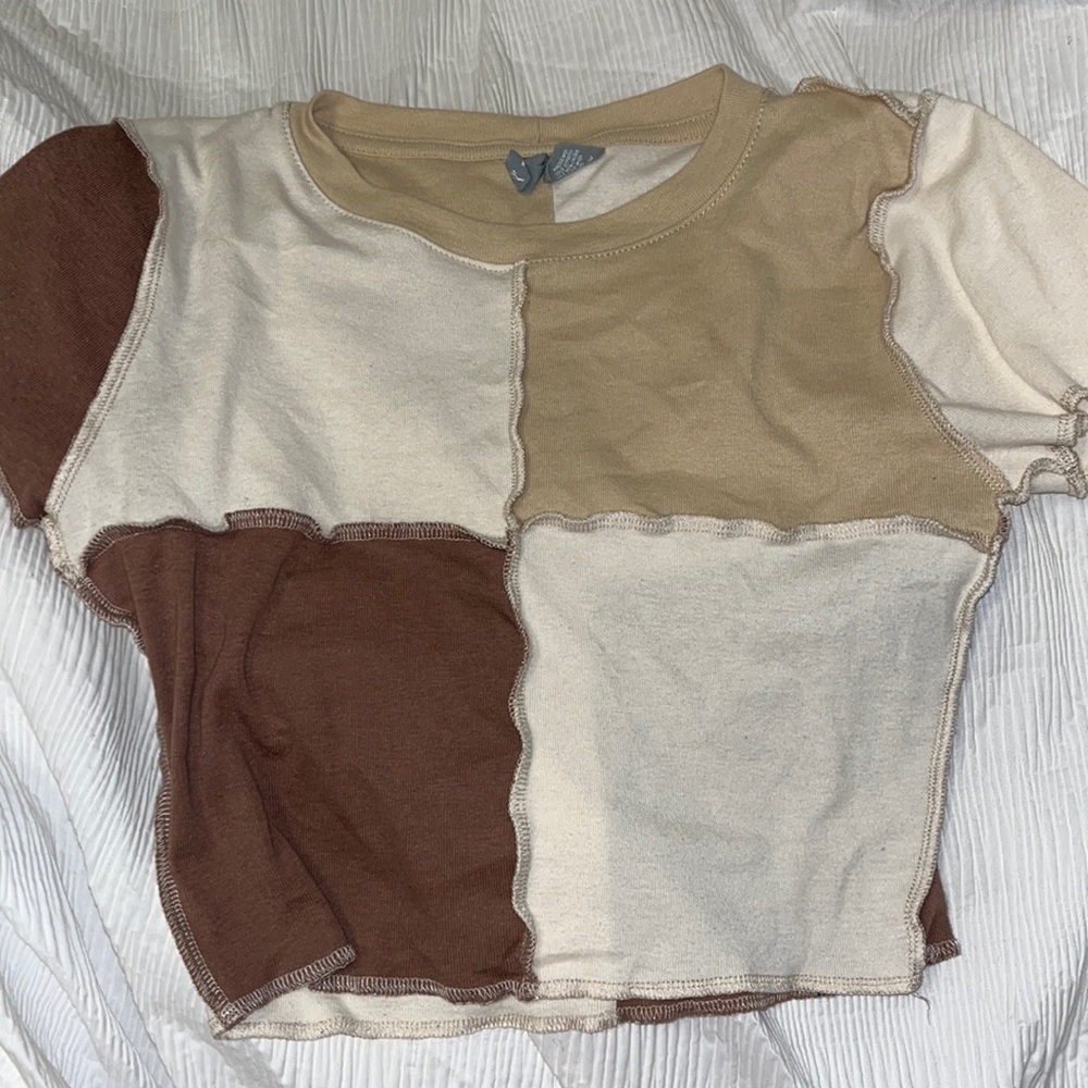tillys brown crop top